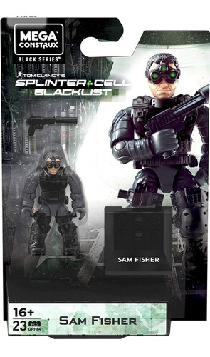 Mega Construx Black Series Tom Clancy's Sam Fisher Figura De Construcción Gph84