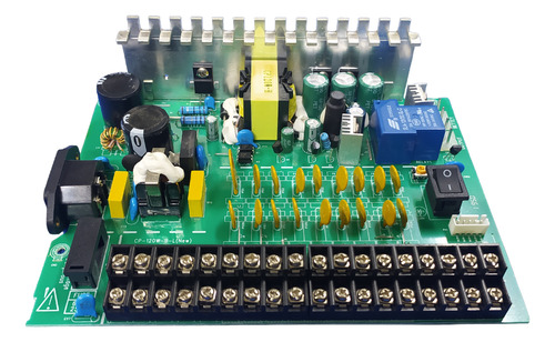 Pcb Fuente Backup/ups 12v 10amp 18 Salidas Protegidas