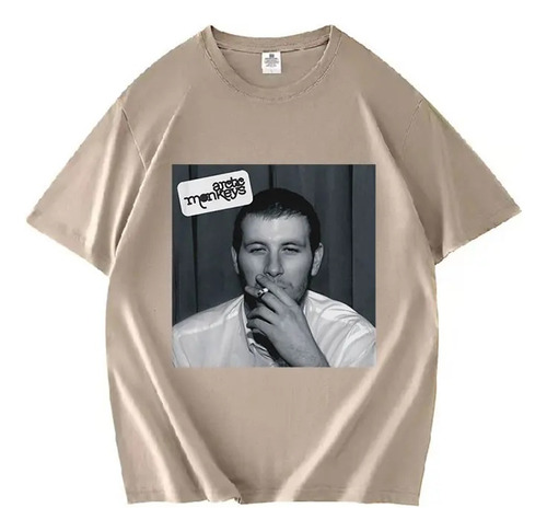 Camiseta De Algodón Con Estampado Gráfico Arctic Monkeys