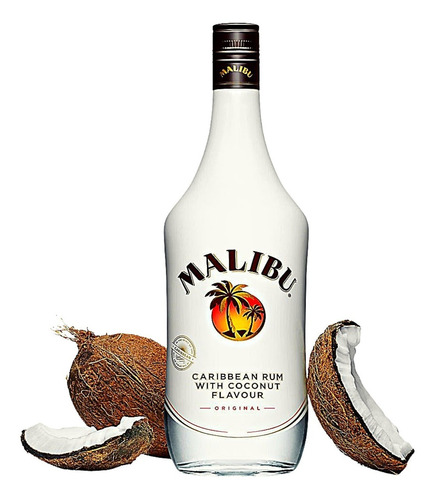 Ron Malibu Caribeño Coco Original 750ml - Ml A $98