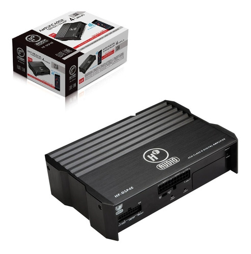 Amplificador Clase Dsp 100 Watts 4 Canales Con Bluetooth Hf