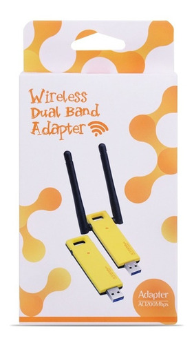 Adaptador Wifi Dual Band 1200mb 2.4/5ghz Wireless 5g Usb 3.0