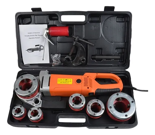 comprar Roscadora De Tubos Eléctrica 2300 W Con 6 Matrices Y Motor