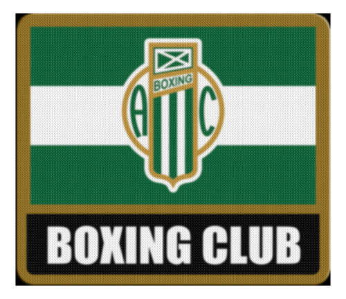 Parche Termoadhesivo Flag Boxing Club Rio Gallegos