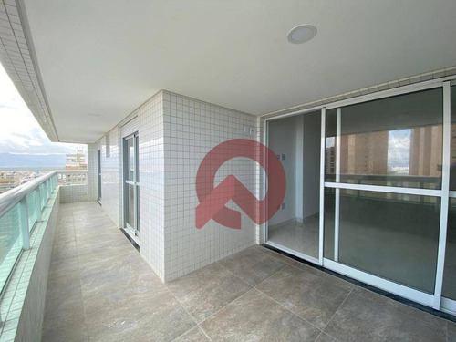 Imagem 23 de 30 de Apartamento Com 3 Dormitórios À Venda, 138 M² Por R$ 950.000 - Vila Guilhermina - Praia Grande/sp - Ap3004