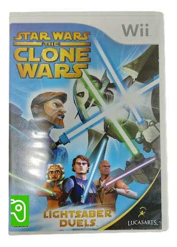 Star Wars The Clone Wars: Lightsaber Duels Juego Wii (Reacondicionado)