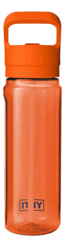Botella De Agua Yeti Yonder 750ml Tapa Con Popote Colores