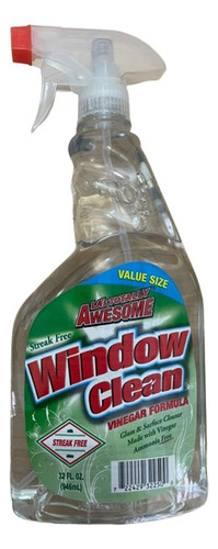 Limpiador Para Vidrios Awesome 946ml Window W/vinagre