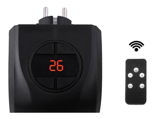Imagen 3 de 10 de Calefactor Electrico Mini Estufa De Pared Portatil Invierno