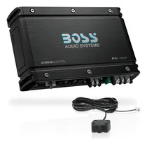 Comprar Boss Audio Systems Ox1.5km Onyx Series Amplificador De Subwoofer De Audio Para Coche 1500 Alta Salida, Clase A\u002Fb, 2\u002F4 Ohmios, Entradas De Nivel Bajo\u002Falto, Cruce De Paso Bajo, Potencia Mosfet