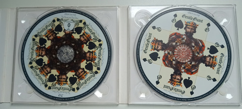 Blu-ray Cd Gentle Giant - Power And The Glory Ed. Limitada Edição Limitada (Usado)