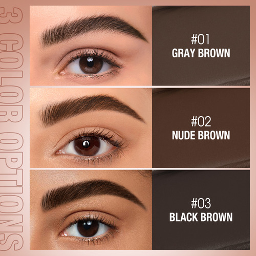 Lock-on Liner&brow Cream Pomada Para Cejas O.two.o Shaping