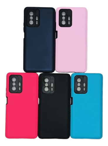 Funda Reforzada Soft Para Xiaomi Mi 11t 11t Pro + Vidrio 9h