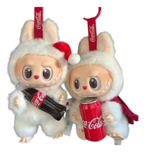 Peluche Labubu Coca Cola Importado Llavero Hermoso X1 Generi Sorpresa