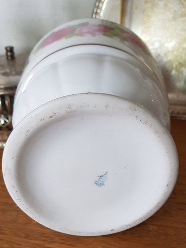 Vaso Antigo Enfeite Porcelana Ernesto & Hugo Saler Decoração