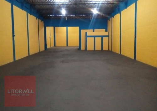 Imagem 3 de 5 de Galpão À Venda, 300 M² Por R$ 470.000,00 - Vila São Paulo - Itanhaém/sp - Ga0015