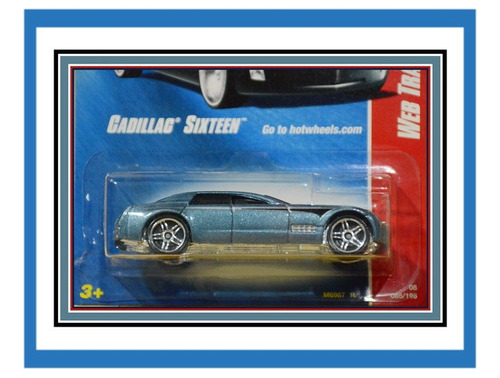 Hot Wheels 2008 Cadillac Sixteen - 085/196 Web Trading Cars