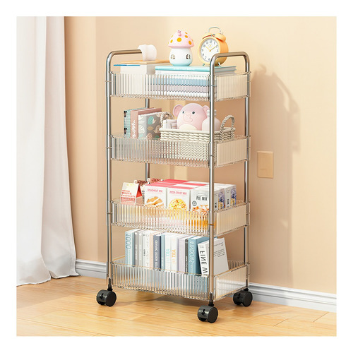 Carrito Organizador 4 Niveles Oficina T24