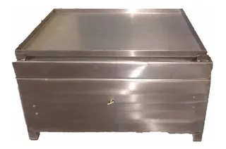 Plancha Para Asar En Acero Inoxidable Tipo Cabezal