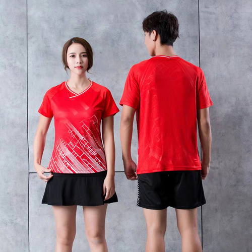 Camiseta Roja Para Hombre, 4xl, Nuevo Set De Bádminton Para