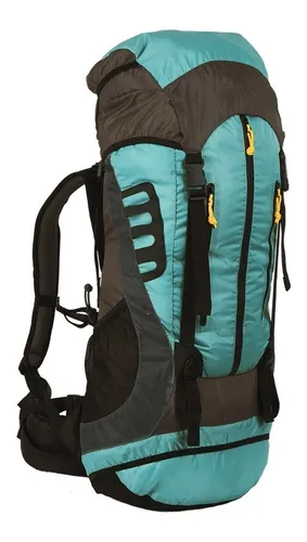 Mochila 60 Litros Waterdog Messner Trekking Con Varillas