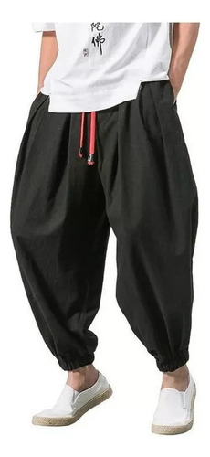 Pantalones Harem Para Hombre Pantalones Elásticos Hombre