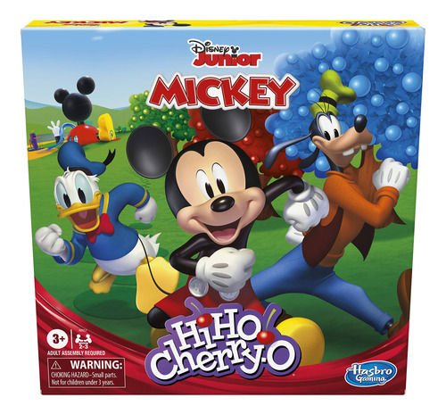 Hasbro Gaming Hi Ho Cherry-o Game Mickey Mouse Clubh.