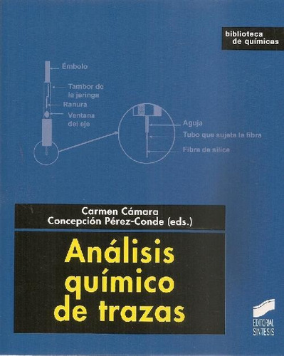 Libro Análisis Químico De Trazas De Carmen Cámara, Concepció