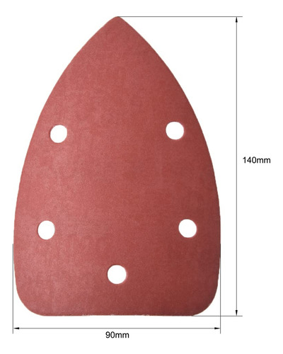Papel De Lija De Detalles, Papel De Lija Triangular, Almohad