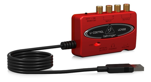 Interfaz de audio Behringer U-Control UCA222