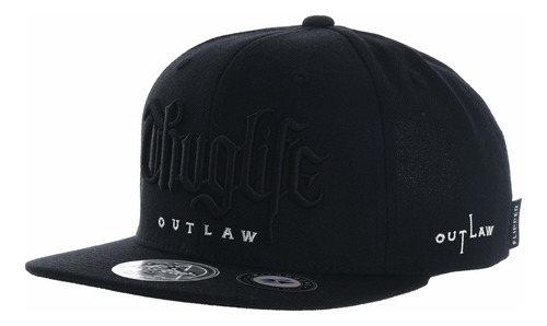 Withmoons Gorra De Bisbol Con Bordado Thuglife Al2862, Negro