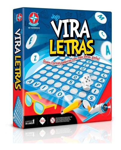 Jogo Vira Letras Estrela