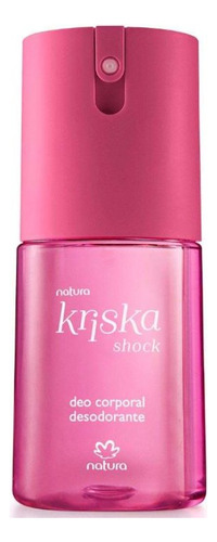 Desodorante Corporal En Spray Kriska Shock 100 Ml, Natura