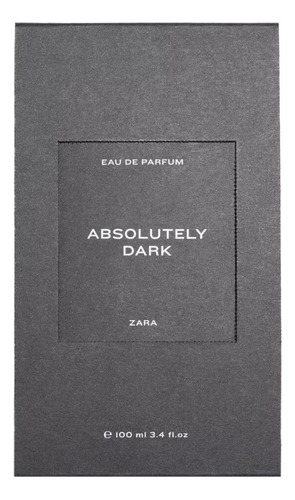 Perfume Zara Absolutely Dark Eau De Parfum