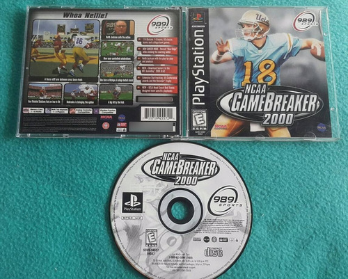 Ncaa Gamebreaker 2000 Football / Playstation 1 Ps1 Ps2 Ps3