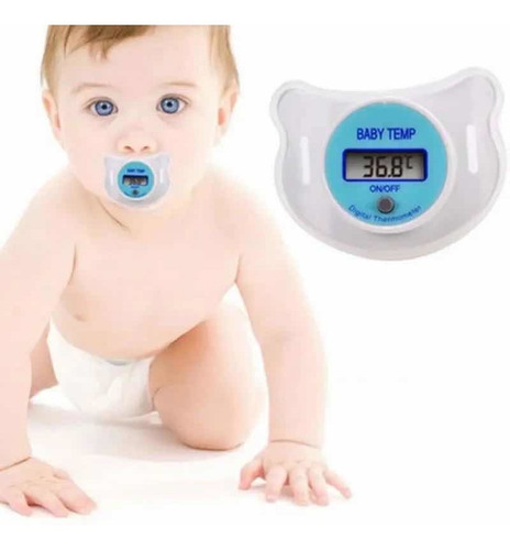Termómetro Digital Para Bebés Chupete Medidor De Temperatura