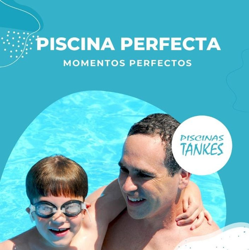 Piscina Fibra Tankes En 5 M Cascos Con Accesorios Tankes