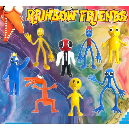 Jogo Roblox Rainbow Friends Action Figure Brinquedos Modelo Bonecas