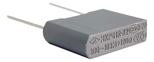 Condensador Capacitor Mkp61r-x2 0.01 Uf + 120r 103m 300vac