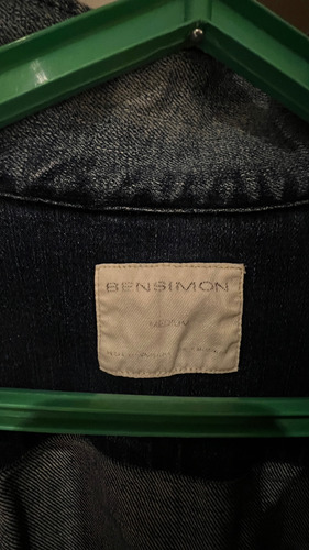 Campera De Jean Fachera Bensimon No Zara Gola Bowen Levis (Usado)