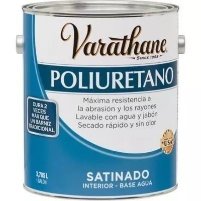 Plastificante Poliuretano Interior Para Pisos Base Agua 1lt