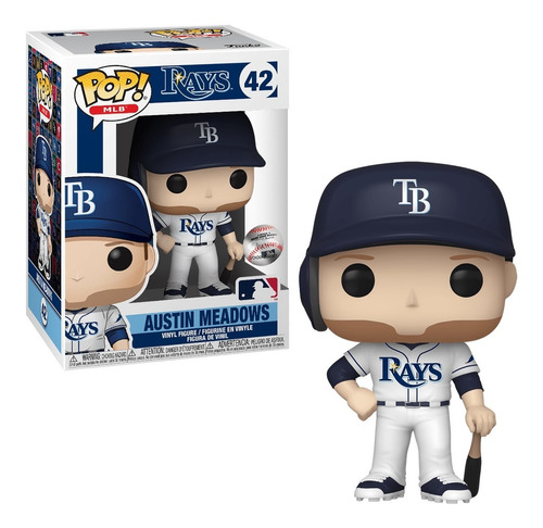 Funko Pop Mlb Tampa Bay Rays Austin Meadows