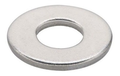 Arandela Plana De Hierro Zincada De 1-3/4 ( 44mm ) X 1 Kg