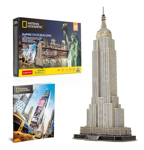 Cubic Fun Rompecabeza 3d National Geographic Empire State Ne