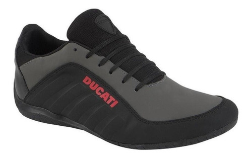 Tenis Caballero Ducati 821739 Color Negro De Moda Originales