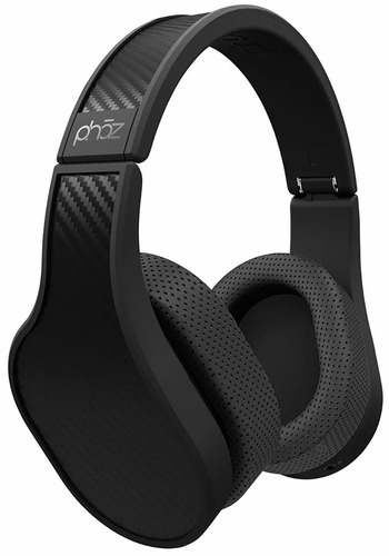 Imagen 5 de 6 de Auriculares Hd Overear Phaz P2 Black Fibra Carbono + Estuche