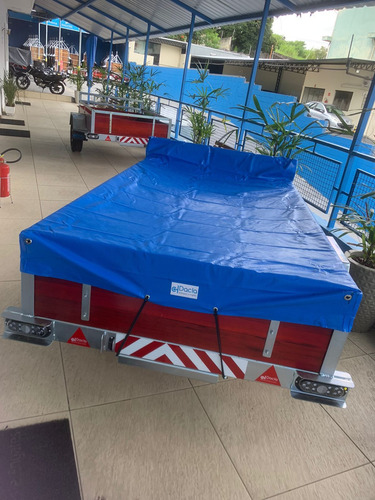 Carretinha Reboque Com Garantia De 1 Ano Pneu Novo Premium