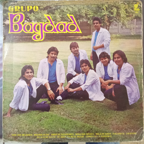 Disco Lp Grupo Bagdad 1987