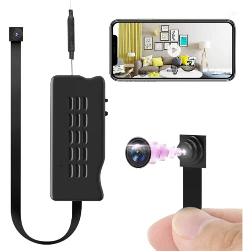 Cámara Espía Wifi Oculta Mini Hd 1080p, Módulo Peque...