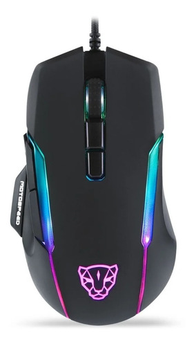 Mouse Gamer Motospeed V90 Black Rgb Pc Ps4
